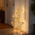 80cm / 140cm Light Up Gold 3pcs Stacked Stars Christmas Indoor/Outdoor Lights with Auto Timer