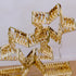80cm / 140cm Light Up Gold 3pcs Stacked Stars Christmas Indoor/Outdoor Lights with Auto Timer