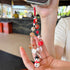 Christmas Snowman Phone Chain / Bag Charm Handmade with Premium Materials