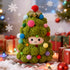 Crochet Christmas Tree Outfit for Labubu (No Doll) Handmade Knitted Festive Costume