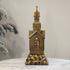 Christmas Musical Water Lantern Vintage Church with Swirling Confetti LED Lights