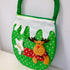 Reindeer Christmas Gift Bag – Fabric Hanging Treat Bag & Tree Decor
