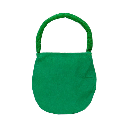 Reindeer Christmas Gift Bag – Fabric Hanging Treat Bag & Tree Decor