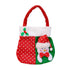 Snowman Christmas Gift Bag – Fabric Hanging Treat Bag & Tree Decor