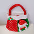 Snowman Christmas Gift Bag – Fabric Hanging Treat Bag & Tree Decor