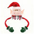 Elf Christmas Tree Topper 50cm Adjustable Wire Hat & Arms Bendable Tree Decoration