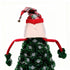 Santa Christmas Tree Topper 50cm Adjustable Wire Hat & Arms Bendable Tree Decoration