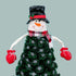 Snowman Christmas Tree Topper 25cm With Adjustable Arms Bendable Tree Decoration