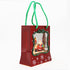 Christmas Musical Water Lantern Gift Bag with Sculpted Scene Swirling Confetti LED Light