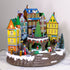Vibrant Christmas Town Animated Christmas Village Musical LED Lights