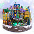 Vibrant Christmas Town Animated Christmas Village Musical LED Lights