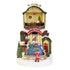 Animated Christmas Village Santa's Workshop Moving Conveyor w/ LED Lights Music