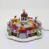 Animated Christmas Amusement Park Reindeer Carousel LED Lights Music