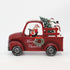 Christmas Musical Water Lantern Santa's Car with Swirling Confetti LED Lights