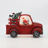 Christmas Musical Water Lantern Santa's Car with Swirling Confetti LED Lights