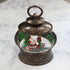 Vintage Santa Water Lantern with Swirling Glitter, LED Lights & Christmas Music