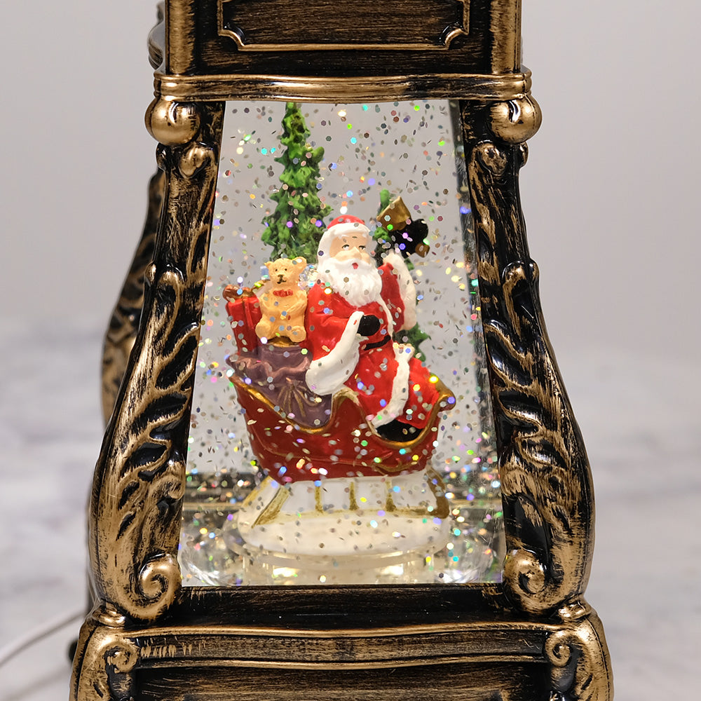 Christmas Musical Water Lantern Rotary Phone with Swirling Confetti LE ...