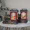 Christmas Musical Water Lantern Santa's Train with Swirling Confetti LED Lights