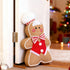 Christmas Gingerbread Boy Door Stopper – Festive Standing Decoration