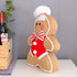 Christmas Gingerbread Boy Door Stopper – Festive Standing Decoration
