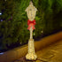 Golden Outdoor LED Christmas Lamp Post Light– Super Bright with Timer Function 120cm