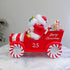 Santa Candy Car Figurine – Resin Christmas Decoration, Festive Ornament