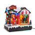 Animated Santa's Christmas Toy Shop w/ Revolving Door, LED Lights & Music