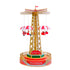 Animated Carnival Parachute Ride with Colorful LED Lights & Classic Holiday Music Christmas Village