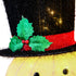 77CM Light Up 3D Snowman Christmas Lights with Auto Timer Warm White Outdoor/Indoor
