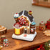 Candy Factory Animated Christmas Village with Rotating Candy & LED Lights