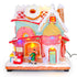 Animated Christmas Bakery House with Rotating Roof Donut With Music & LED Lights