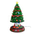 Rotating Musical Christmas Tree with Double Train & LED Lights