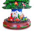 Rotating Musical Christmas Tree with Double Train & LED Lights