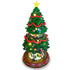 Rotating Musical Christmas Tree with Double Train & LED Lights
