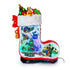 Collectible Design Animated Christmas Boot Village with Rotating Skiers and Flashing Lights
