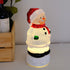 Animated Musical Light-Up Snowman Water Globe Lantern