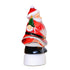 Santa-Shaped LED Musical Christmas Water Lantern Snow Globe with Swirling Glitter