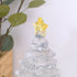 Acrylic Christmas Tree Water Lantern with Multi-color LED Lights