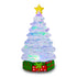 Acrylic Christmas Tree Water Lantern with Multi-color LED Lights