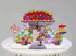 Christmas Village Animated Bumper Cars Moving Musical LED Light Up Decoration