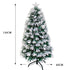 Snowy Christmas Tree Fibre Optic Pre-Lit Ultra-bright Multicolor LED Lights