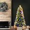 Snowy Christmas Tree Fibre Optic Pre-Lit Ultra-bright Multicolor LED Lights