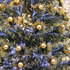 Golden Decor Christmas Tree Fibre Optic Pre-Lit Steady LED Lights