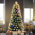 Snowy Christmas Tree Fibre Optic Pre-Lit Ultra-bright Multicolor LED Lights