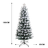 Snowy Christmas Tree Fibre Optic Pre-Lit Ultra-bright Multicolor LED Lights