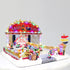 Christmas Village Animated Bumper Cars Moving Musical LED Light Up Decoration