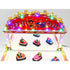Christmas Village Animated Bumper Cars Moving Musical LED Light Up Decoration