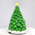 Christmas Village Animated Santa's Shop Rotating Shelf Musical LED Light Tree