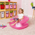 Bestway Kids Inflatable Armchair Transparent Child’s Chair Sofa Green Pink Blue