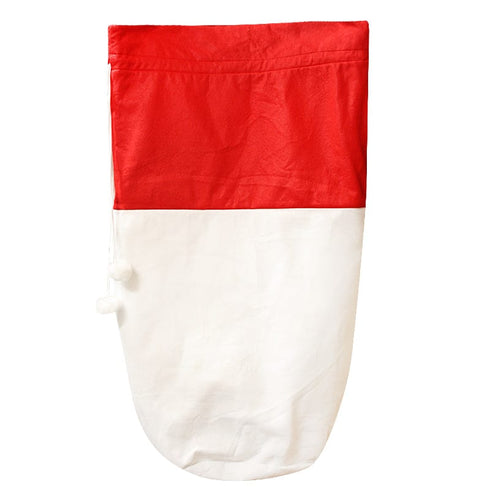 87CM Christmas Gift Bag Drawstring Felt Jumbo Size Santa Sack